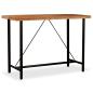 Preview: Bartisch Akazie Massivholz 150 x 70 x 107 cm