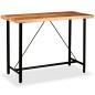 Preview: Bartisch Akazie Massivholz 150 x 70 x 107 cm