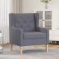 Preview: Sessel Grau Stoff