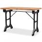 Preview: Esstisch Tannenholz Massiv 122 x 65 x 82 cm 
