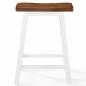 Preview: Barhocker 2 Stk. Massivholz 