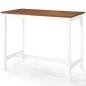Preview: Bartisch- und Hocker-Set 3-tlg. Massivholz
