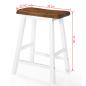 Preview: Bartisch- und Hocker-Set 3-tlg. Massivholz