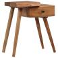 Preview: Nachttisch Akazienholz Massiv 45 x 32 x 55 cm
