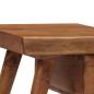 Preview: Nachttisch Akazienholz Massiv 45 x 32 x 55 cm