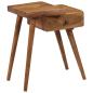 Preview: Nachttisch Akazienholz Massiv 45 x 32 x 55 cm