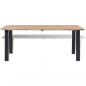 Preview: Esstisch Akazienholz Massiv 170 x 90 cm