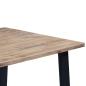 Preview: Esstisch Akazienholz Massiv 170 x 90 cm