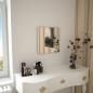Preview: ARDEBO.de - Wandspiegel 40 x 40 cm Quadratisch Glas