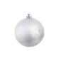 Preview: 100-tlg. Weihnachtskugel-Set 3/4/6 cm Silbern
