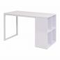 Preview: ARDEBO.de - Schreibtisch 120×60×75 cm Weiß