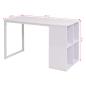 Preview: Schreibtisch 120×60×75 cm Weiß