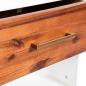 Preview: Nachttisch 2 Stk. Akazienholz Massiv 40x30x57 cm