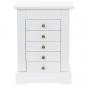 Preview: Schmuckkasten mit Spiegel MDF 25 x 13,5 x 34 cm