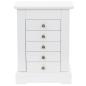 Preview: Schmuckkasten mit Spiegel MDF 25 x 13,5 x 34 cm