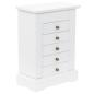 Preview: Schmuckkasten mit Spiegel MDF 25 x 13,5 x 34 cm
