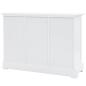 Preview: Sideboard mit 3 Türen MDF und Kiefernholz 105x35x77,5 cm