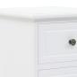 Preview: Nachtschrank MDF und Kiefernholz 35x32x59 cm