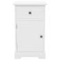 Preview: Nachtschrank MDF und Kiefernholz 35x32x59 cm