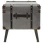Preview: Couchtisch MDF und Aluminium 102x51x47,5 cm