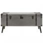 Preview: Couchtisch MDF und Aluminium 102x51x47,5 cm