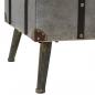 Preview: Couchtisch MDF und Aluminium 102x51x47,5 cm