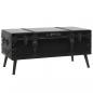 Preview: ARDEBO.de - Couchtisch MDF und Stahl 102x51x48 cm