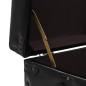 Preview: Couchtisch MDF und Stahl 102x51x48 cm