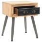 Preview: Nachtisch Massivholz Tanne 43x38x50 cm