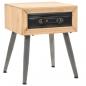 Preview: Nachtisch Massivholz Tanne 43x38x50 cm