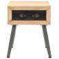 Preview: Nachtisch Massivholz Tanne 43x38x50 cm