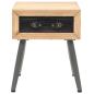 Preview: Nachtisch Massivholz Tanne 43x38x50 cm