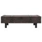 Preview: Couchtisch Massivholz Vintage-Stil 120x55x35 cm