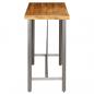 Preview: Bartisch Recyceltes Massivholz Teak 120x58x106 cm