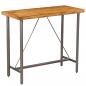 Preview: Bartisch Recyceltes Massivholz Teak 120x58x106 cm