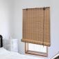 Preview: Bambusrollo 100x220 cm Braun