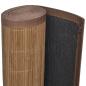 Preview: Teppich Bambus 100 x 160 cm Braun