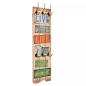 Preview: Wandgarderobe mit 6 Haken 120 x 40 cm "LIVE LIFE" 