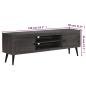 Preview: TV-Schrank Massivholz Mango 140x30x45 cm
