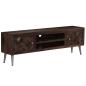 Preview: TV-Schrank Altholz Massiv 140x30x45 cm
