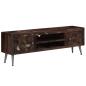 Preview: TV-Schrank Altholz Massiv 140x30x45 cm