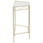 Preview: Beistelltisch Vintage-Stil Metall 87x34x73 cm Gold 