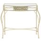 Preview: Beistelltisch Französischer Stil Metall 82x39x76 cm Golden