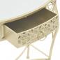 Preview: Beistelltisch Französischer Stil Metall 82x39x76 cm Golden