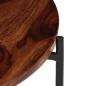 Preview: 2-tlg. Couchtisch-Set Massivholz Palisander 60x35 cm