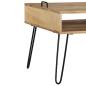 Preview: TV-Tisch Massivholz Mango 110x35x45 cm