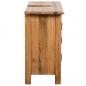 Preview: Badezimmer-Unterschrank Massivholz Kiefer 70x32x63 cm  
