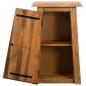 Preview: Bad-Wandschrank Massivholz Kiefer 42x23x70 cm