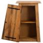 Preview: Bad-Wandschrank Massivholz Kiefer 42x23x70 cm