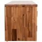 Preview: TV-Schrank Massivholz Akazie 120x35x40 cm